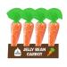 Bonds Jelly Bean Carrots Set of 4 Orange Flavour Sweets Sweet Candy Easter Carrot Jelly Beans Great For Easter Hunt Treats