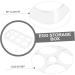 jojofuny 2pcs Egg Storage Box Food Tray Shelf Mustard Deviled Egg Holder with Lid Egg Tray Basket Filling Assorted Colorx2pcs 17.5x8.5x2cmx2pcs - Buy Online on SooperMarket.com