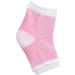 Buy Heel Socks - Washable Gel Spa Moisturizing Foot Care - Open Toe Protection for Dry Cracked Heels (2 Pack Pink) - International Shipping Available - Buy Online on SooperMarket.com