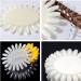 400 Nail Polish Sticks - White/Clear Nail Art Tips Display and Practice Wheel - Buy Online on SooperMarket.com