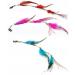 Bohemia Tassels Feather Hair Clip Colorful Feather Hair Barrettes Hair Decorations BohoPendant Hair Pin Women Headpiece Hair Braid Women Fashion Accessories Festival Hair Accessory Random color mixing - Buy Online on SooperMarket.com