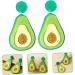 Abaodam 4 Pairs Avocado Earrings Avocado Gifts Avacado Bridal Earrings for Wedding Fashion Earrings for Women Sushi Go Drop Earrings Avocados Accessories Acrylic Miss Personality - Buy Online on SooperMarket.com