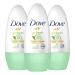Dove Go Fresh Cucumber Roll-On Anti-Perspirant Deodorant 50 ml - Pack of 3