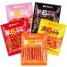 5 kinds of spicy noodles Instant Delicious Handmade Spicy Snacks Spicy Noodle Web Celebrity latiao Snacks gluten Sweet and spicy Chinese snacks Leisure snacks Nostalgia Spicy strips (10 bag) - Buy Online on SooperMarket.com