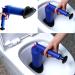 High Pressure Drain Pump Cleaner - Powerful Air Blaster Plunger Gun for Toilets & Basins | Unblock Your Kitchen & Bathroom - Buy Online on SooperMarket.com
