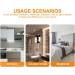 STOBAZA 12 Pcs No Punching Sticky Hook Wall-Mounted Towel Rack 5.3X5.3X2CMx3pcs As Shownx3pcs - Buy Online on SooperMarket.com
