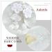 Aukmla Silver Pearl Flower Bride Wedding Hair Comb - Bridal Leaf Headpiece for Women & Girls - Buy Online on SooperMarket.com