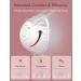 MomcoZy Ultra-Light Milk Pump V2 | Portable Double Electric Pump 27 Combinations Low-Noise & Pain-Free | Dusty Rose Flanges 17/19/21/27 mm - Best for On-the-Go Moms - Buy Online on SooperMarket.com
