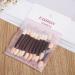 Dajidafu 10 Pieces Brush Double Sided Sponge Tipped Applying Eye Shadow Make Up DIY Salon Beginner Applicators Color Random - Buy Online on SooperMarket.com