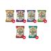 CHIKA'S - Nuts & Plantain Taster Box - 12 x 35g Bags - Smoked Almonds Nut Mix Cashews & Plantains