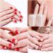 1Sheet French Nail Stickers Manicure Nail Art Stencils Nail Art Sticker 3-in-1 Guide Stickers Self-adhesive Sticker Tips For Manicure DIY Nail Art Tools - Buy Online on SooperMarket.com