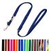 Dog leash double leash adjustable 2m / 2.40m / 2.80m / 3.50m / 5m large dogs 20mm/25mm (Navy 20mm 5m) Navy 20mm 5m