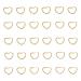 20/30 PCS Hair Beads Dreadlocks Hair Jewelry Women Braiding Hair Rings Clips Accessories Metal Cuffs Decoration B 30PCS