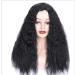 BGHJUE Halloween African Explosion Lace Front Wig - Trendy Long Soft Natural Wave Synthetic Hair for Women - Buy Online on SooperMarket.com