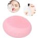 Facial Cleansing Brush Soft Silicone 5 Times Heating Energy Waterproof Electric Facial Cleanser to Absorb Nutrients (Pink) - Buy Online on SooperMarket.com