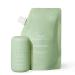 HAAN Natural Deodorant for Women and Men (1.4 Fl. Oz.) + Refill Purifying Verbena (4 Fl. Oz.) with 24 Hour Odor Protection | Vegan Deodorant Balance Your Skin's | Aluminium Free Paraben Free