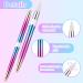 TIESOME Rhinestone Picker Tool with Wax Tip Nail Rhinestone Picker Dotting Wax Pen Nail Dotting Tool Rhinestone Pickup Applicator Tool Gem Picker Tool for DIY Nail Art - Buy Online on SooperMarket.com