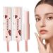 Magical Pore Eraser Waterproof Face Primer Stick  Invisible Pore Primer Stick  Matte Priming Makeup Blur Stick Primer for Face  Hydrating Primer Face Shimmer Stick (2pcs) (A)