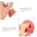 NOLITOY Mushroom Head Makeup Brush | Fluffy Face Powder & Cheek Brush | Triangle Body Brush | Portable Pink Beauty Tool - Buy Online on SooperMarket.com