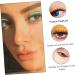 BELLIFFY 6pcs Eyeliner Eyelash Tape Double Eyelid Stickers Adhesive Eye Line Strip Double Eyelid Tape Plastic - Buy Online on SooperMarket.com
