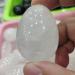 Specimen Healed 1pc Natural White Quartz Crystal Egg Shaped Rock Gemstone Natural Stones and Crystals As a Gift Gift