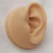 Soft Silicone Human Ear Simulation Template Jewelry Display for Earrings Suitable for Ear Lobe Drilling Exercises and Exercises - Buy Online on SooperMarket.com