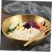 NAMOARLY 1pc Japanese Ramen Bowl Stainless Cereal Bowls for Kitchen Porridge Bowl Drop Resistant Cooking Bowl Noodle Serving Bowl Ramen Noodle Bowl Large Ramen Bowls Prep Bowl Fruit - Buy Online on SooperMarket.com