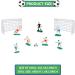 9pcs Football Cake Decoration Set Football Figures Cake Toppers Soccer Toppers for Cakes and Cupcakes Set Football Cupcake Topper for Sport Theme Party Decoration Supplies - Buy Online on SooperMarket.com