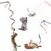 QUOZUO 26 pcs Kitten Toys Cat Toys Cat Toys Variety Pack for Kitty Cat Wand Toy Cat Feather Toys Cat Balls with Bells Cat Mouse Toy Catnip Toys for Indoor Cats - Buy Online on SooperMarket.com