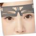 Baluue 2pcs Eyebrow Ruler Brow Guide Template Eyebrow Tools Brow Mapping Eyebrow Tracer Stainless Steel 20x4.8cm As Shown - Buy Online on SooperMarket.com