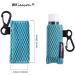 Lip Balm Holder Keychain 3pcs - Clip on Chapstick Sleeves Pouch (Black/Blue/Beige) - Buy Online on SooperMarket.com