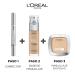 L'Or al Paris Eye Care Concealer with Hyaluronic Acid & Vitamin C - Natural Beige 3-5N (2 ml) for Dark Circles - International Shipping Available - Buy Online on SooperMarket.com