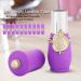 Royal Style Chapstick Container | DIY Lipstick & Lip Balm Tubes - Purple 10 Pcs Edition #4 | International Shipping - Buy Online on SooperMarket.com