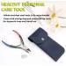 BEZOX Portable Nail Clipper - Surgical Stainless Steel Toenail Clippers for Thick Nails - Rainbow Finish - Buy Online on SooperMarket.com