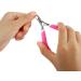 Nail Skin Pliers - Professional Stainless Steel Scissors for Manicure & Pedicure | Rose Red Nail Care Tool - Buy Online on SooperMarket.com