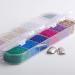 Hisenlee Nail Caviar Beads Set - 12 Colors Micro Balls & Crystals for Nail Art Decorations - Buy Online on SooperMarket.com