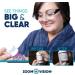 Zoom Vision Hands Free Magnifying Glasses with Light - 160% Magnification, Dual LED Lights - Includes Non-Lighted Magnifying Glasses for Reading, Close Work, and Crafts - Buy Online on SooperMarket.com