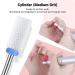 MELODYSUSIE Ceramic Nail Drill Bits Set - Professional 3/32 Safety Bits for Acrylic and Gel Nails - Cuticle Removal Tools - 4pcs - Buy Online on SooperMarket.com