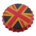 KICHOUSE Beer Cap Pendant USA Flags Vintage Metal Signs Cafe Beer Bar Sign Wall Decoration Household Beer Can 36X36X4CM British Flag Pattern