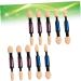Mikinona Make Eye Shadow Brush 10pcs Women Makeup Brush Cosmetics Eye Shadow Brush Double Head Applicator Miss Blending Brush - Buy Online on SooperMarket.com