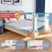 GearKing 74''L Bed Rail for Toddlers Extra Long and Tall Baby Bed Rails Guard Specially Designed for Twin  Full  Queen  King Size 1 Side:74''(L) 27(H) - Buy Online on SooperMarket.com