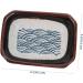 Zerodeko Plates 2pcs Sea Ripple Seasoning Dish Soybean Vintage Ceramics Ceramic Sauce Dish - Buy Online on SooperMarket.com