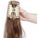 Silk-co Long Wavy Curly Claw on Ponytail Extensions Synthetic Clip in Hairpiece Pony Tail Extension 24 inch Light Brown&Blond Heat-Resisting 24inch (Pack of 1) Light Brown/Blond - Buy Online on SooperMarket.com