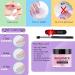 Wakaniya Dip Powder Nail Kit - 20 Colors Glitter Starter Kit for Beginners | Nail Dipping Powder Set with Activator, Top Coat, Base | Professional DIY Nail Art - Buy Online on SooperMarket.com
