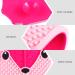 KALLORY Silicone Makeup Applicator & Brush Cleaner Pad - Fox Shaped Cosmetic Scrubber Tool for Effortless Makeup Brush Cleaning - Buy Online on SooperMarket.com