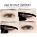 2PCS Cat Eyeliner Template Premium PVC Material Smoky Eyes Makeup Applicators Cat Shaped Eye Liner Guide Stencil Tool For Makeup Beginnereyeliner stencil - Buy Online on SooperMarket.com