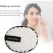 Cotton Makeup Remover Pads Reusable Face Cleansing Pads | Wet and Dry Double Use Makeup Remover Cloths Make-up Products Puff for Women & Men Uwariloy White - Buy Online on SooperMarket.com