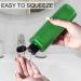 Sdootbeauty Applicator Bottles - 250ml Squeeze Bottles with Flip Cap for Hair Care | Pack of 2 Green Oil Bottles - Perfect for International Shipping - Buy Online on SooperMarket.com