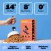Surreal Cinnamon - High Protein Cereal 6 Pack - Low Sugar- Healthy Plant Based Cereal - High in Fibre - Low Carb - Gluten Free - Vegan - 13g of Protein 0g of Sugar - 240g per Box - Buy Online on SooperMarket.com