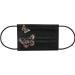 50Pcs Butterfly Printed Black Disposable Face Masks for Adults | 3-Ply Protection with Elastic Earloop and Nose Clip | Comfortable, High Filtration & Ventilation - Buy Online on SooperMarket.com
